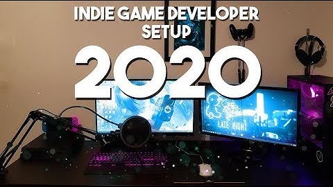 Indie Game Developer Setup 2020