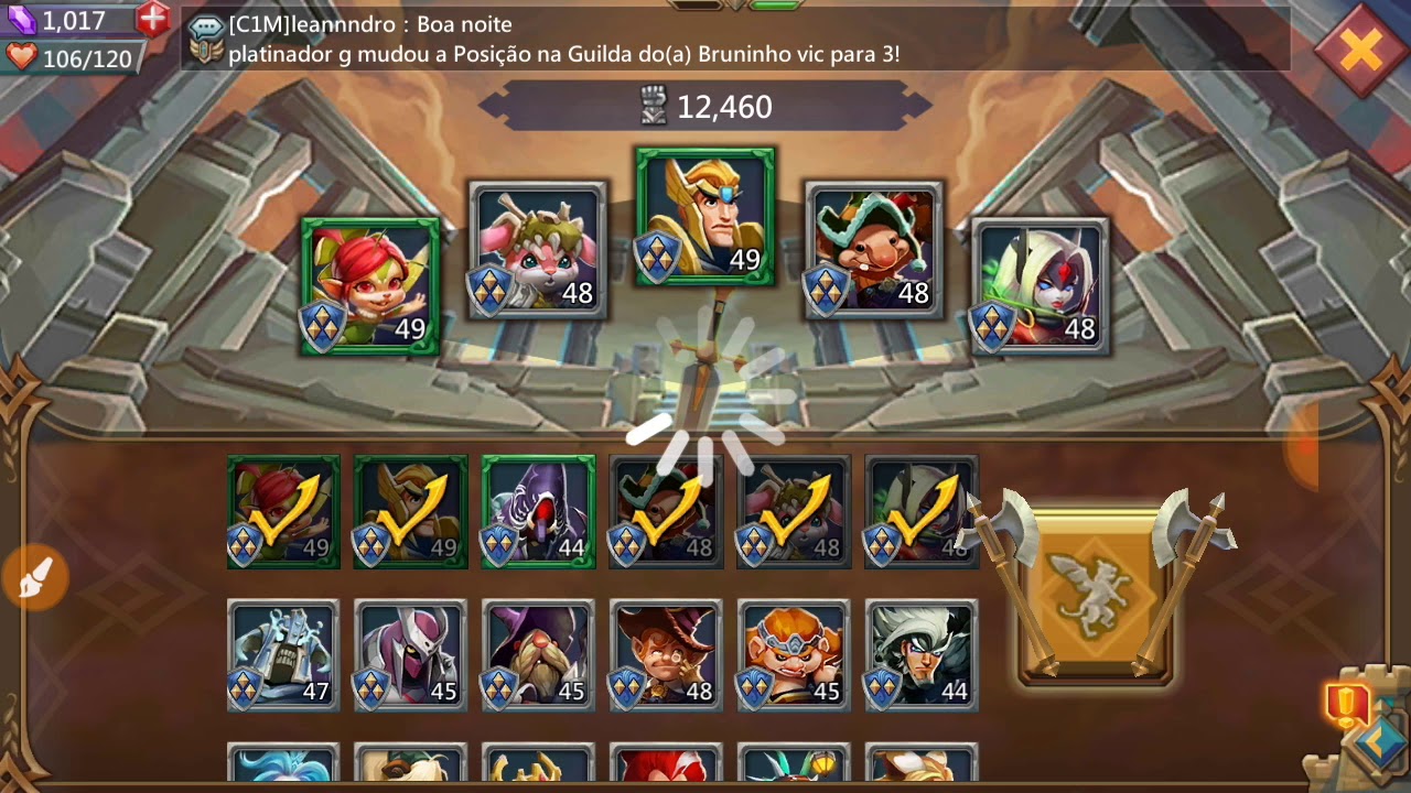 Lords Mobile - Normal 6-9 - Arautos.