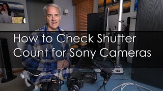 How to Check Shutter Count for Sony Cameras