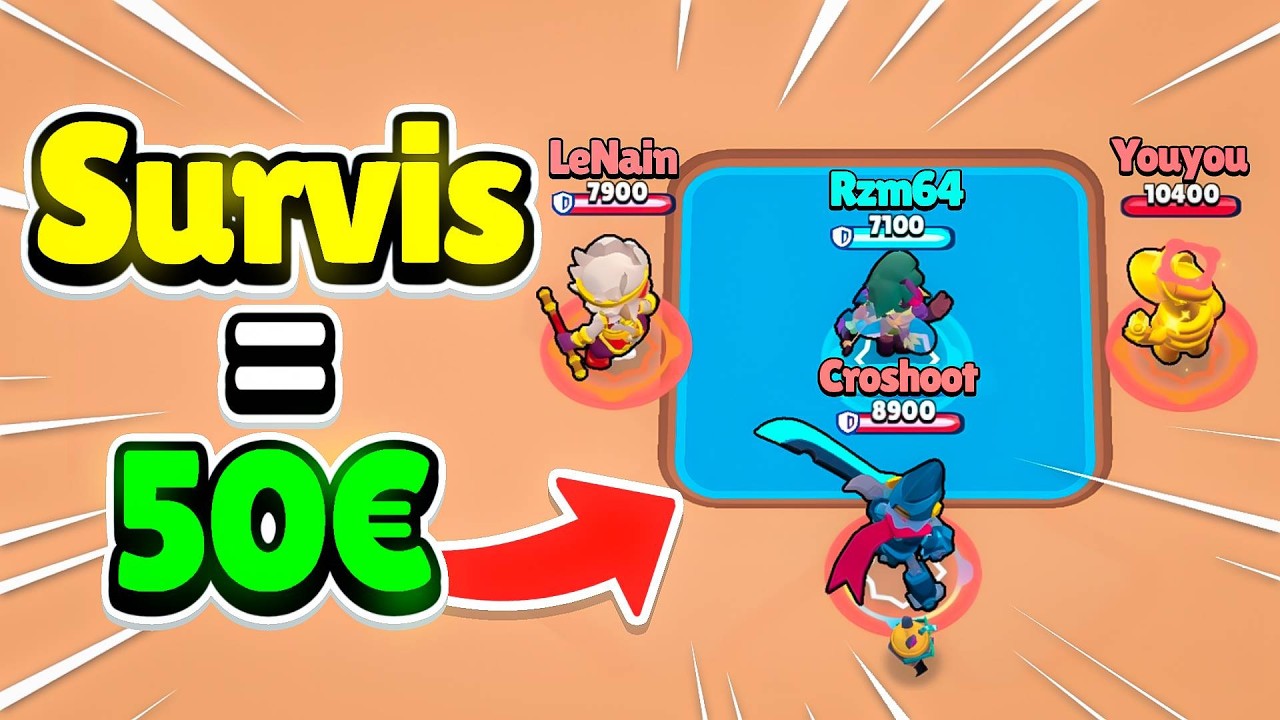 SURVIS ET GAGNE 50€ (Ft. Youyou, Croshoot, Lenain...)