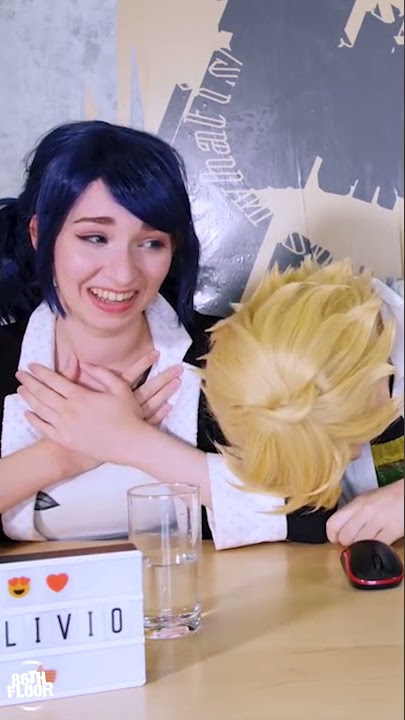 Ladybug and Cat Noir kiss in Oblivio #MiraculousLadybug