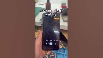 samsung a12 camera not working #borneo #mobilerepairing le