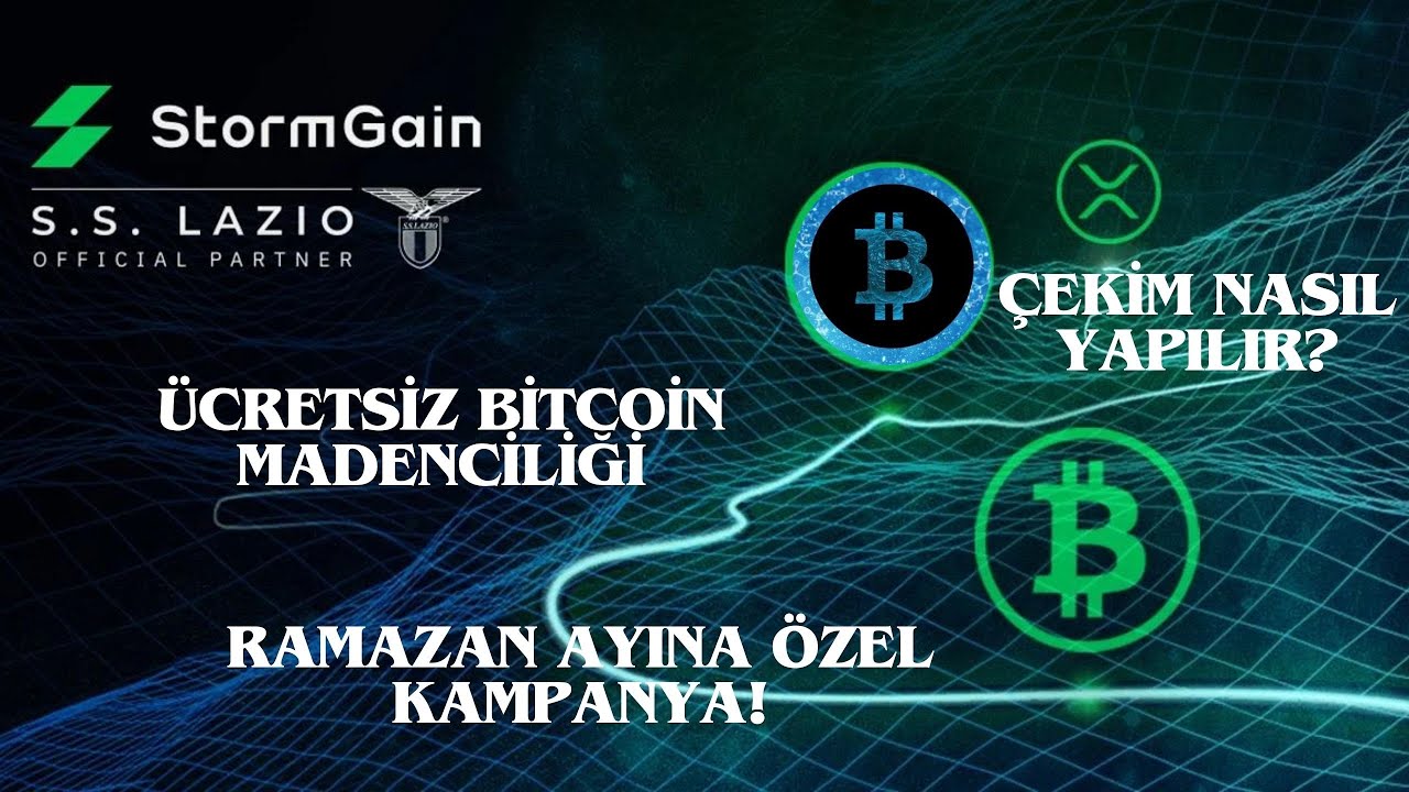 STORMGAİN PARA ÇEKME | ÜCRETSİZ BİTCOİN MADENCİLİĞİ | 3 DOLAR BONUS FIRSATI!