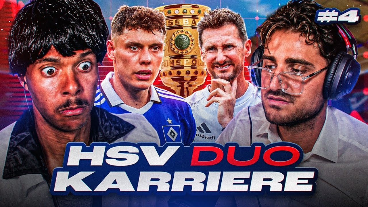 HALBFINALE ODER BLAMAGE?!🏆😱 + LIGA-KRISE📉 DUO KARRIERE MIT WILLY & HAMBURG #4🔷