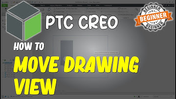 Creo How To Move Drawing View