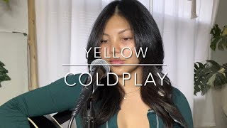 Yellow - Coldplay (guitar cover)