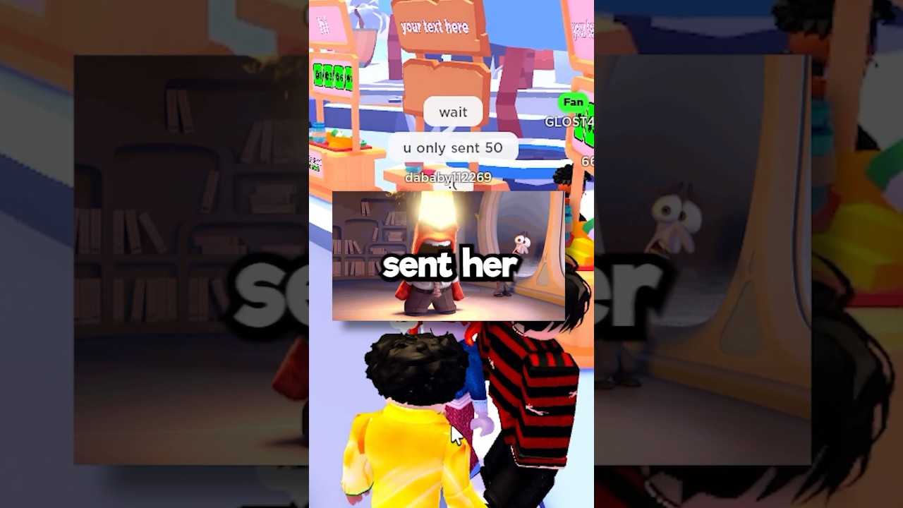 Helping a Roblox beggar ￼