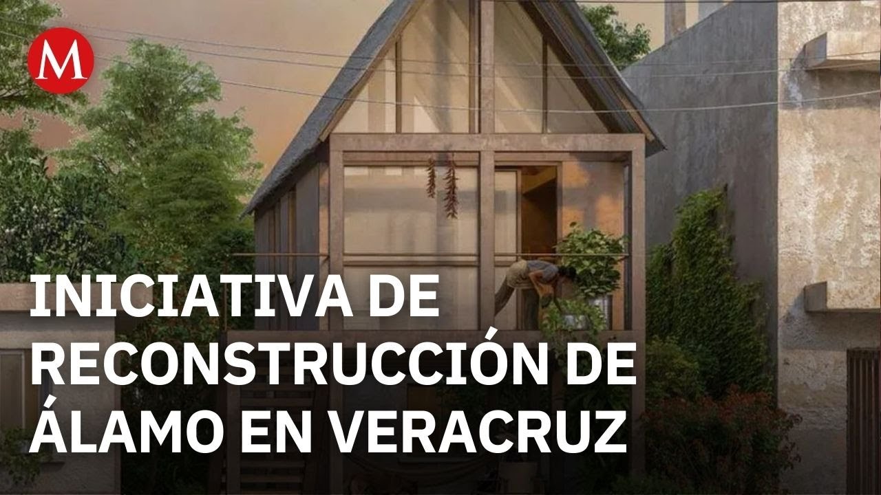 Manuel Cervantes habla de la iniciativa para reconstruir viviendas en Álamo, Veracruz