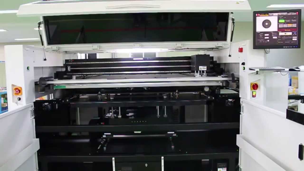 1500mm Long board Printing by ESE LX5 Fully Automatic Screen Printer