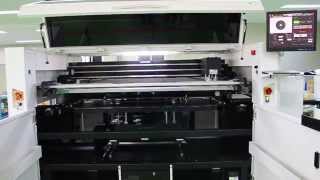 1500mm Long board Printing by ESE LX-5 Fully Automatic Screen Printer