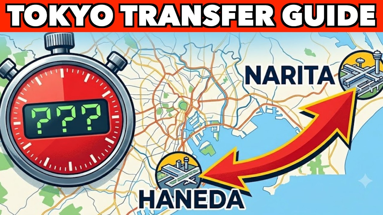Narita to Haneda Transfer | How Much Time Do You REALLY Need?