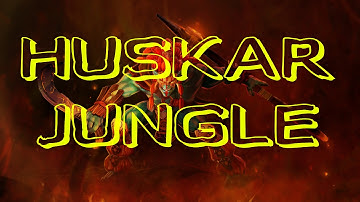 Dota 2 - how to jungle HUSKAR - fast gold - 8 min armlet