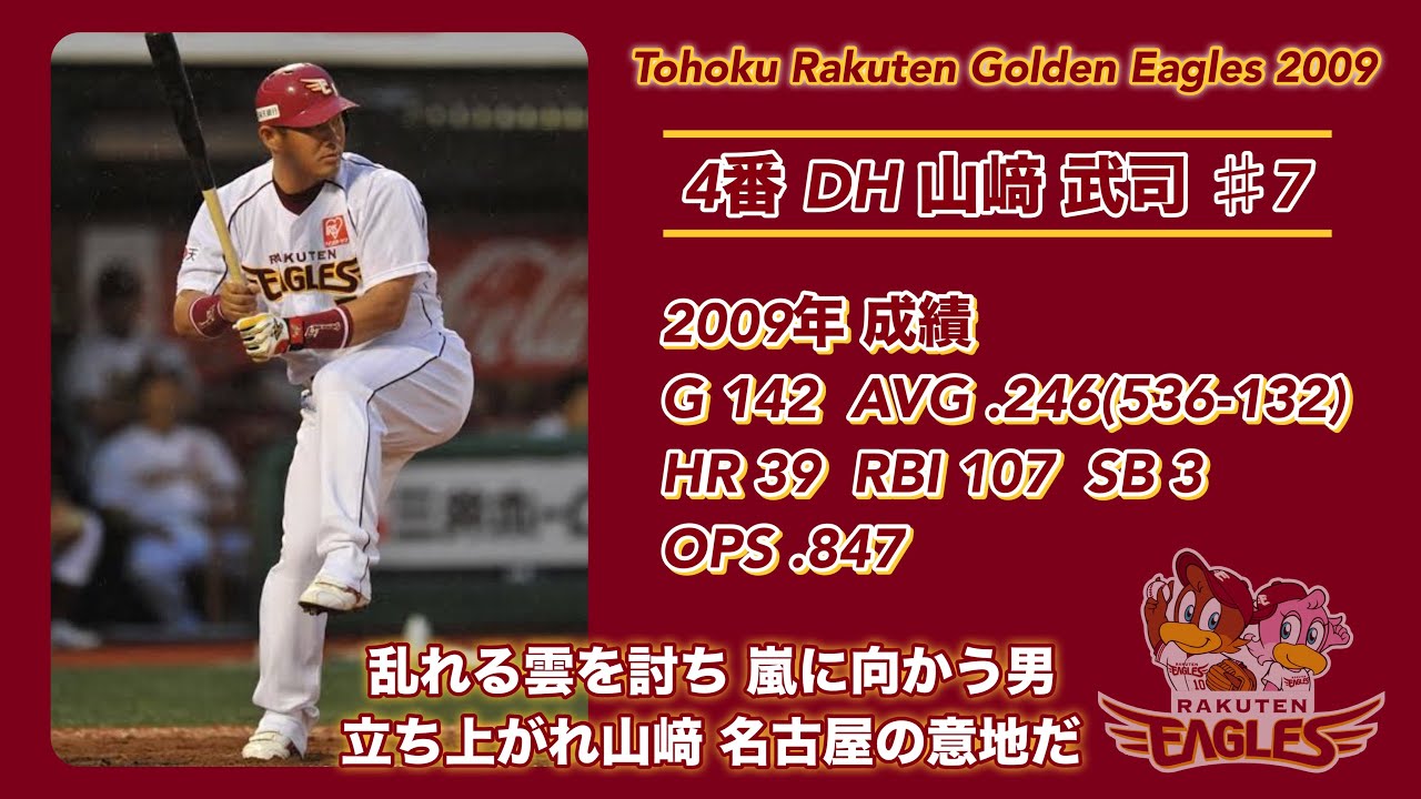 2009年 東北楽天ゴールデンイーグルス 応援歌 1-9+α