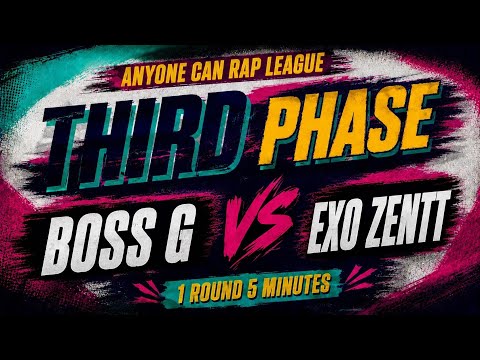 Boss G vs Exo Zentt