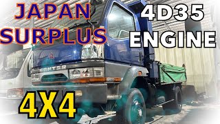4X4 MINIDUMP 4D35 CANTER / Surplus Japan