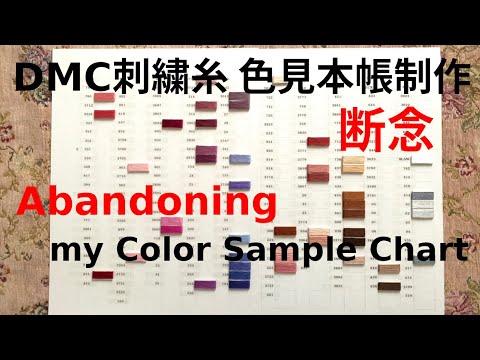 スーパーオーサム❗️手刺繍と手縫いのショルダーバッグ　DMC刺繍糸見本帳427色 hqdefault.jpg