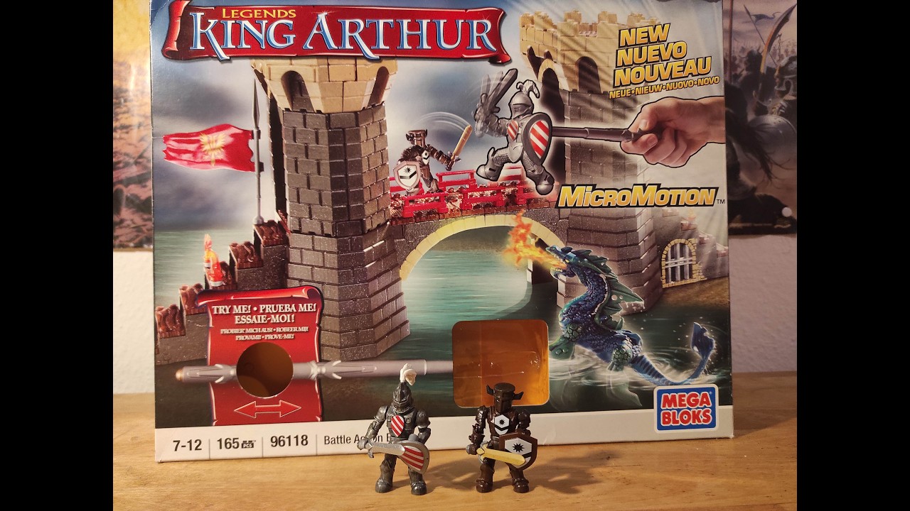 Mega Bloks King Arthur 96118 Battle Action Bridge #megabloks #kingarthur #mega