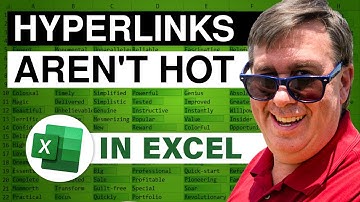 Excel - Hyperlinks Aren