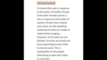 What is Thread Livelock? @javasip-official