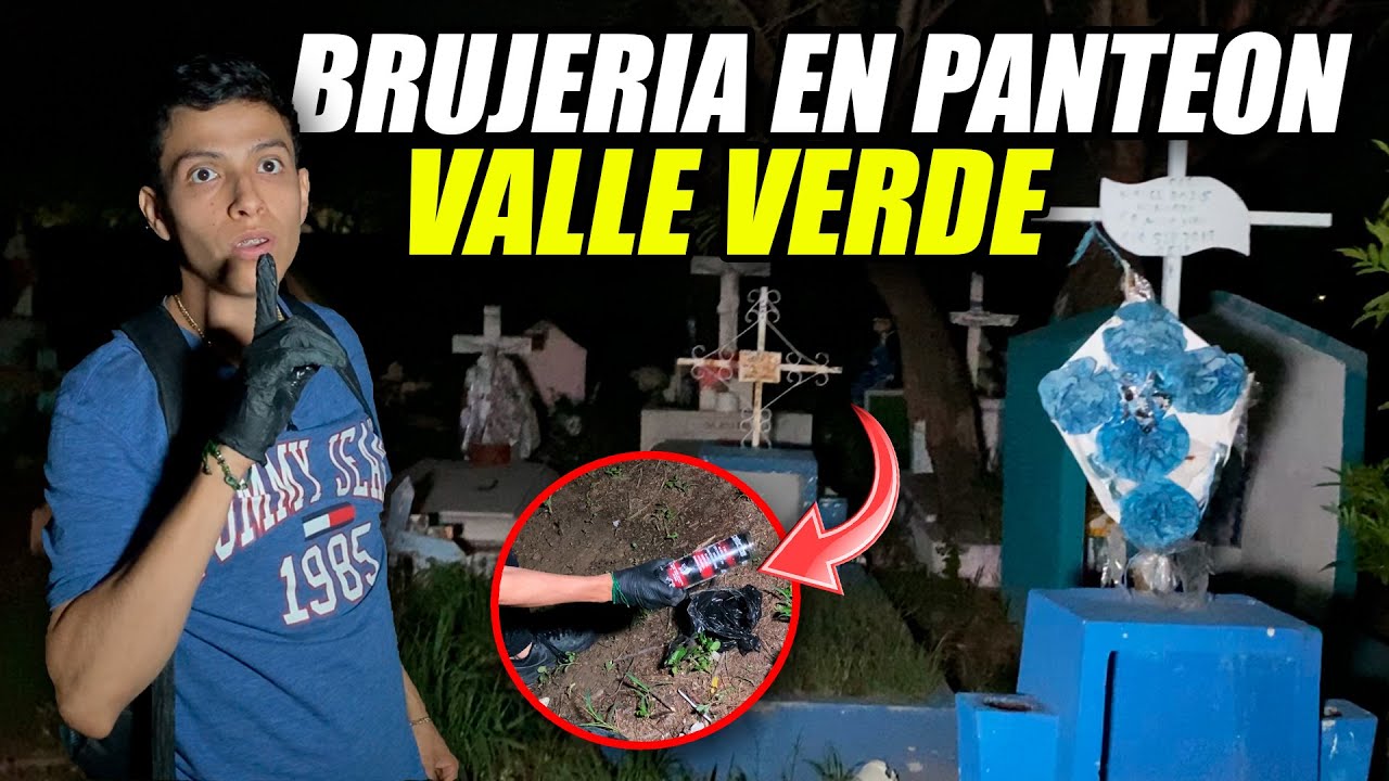 Encontramos Brujería en el Panteón Valle Verde a las 3 AM 😱👻