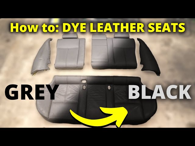 Automotive Leather & Vinyl Dye Kit for Color Changes