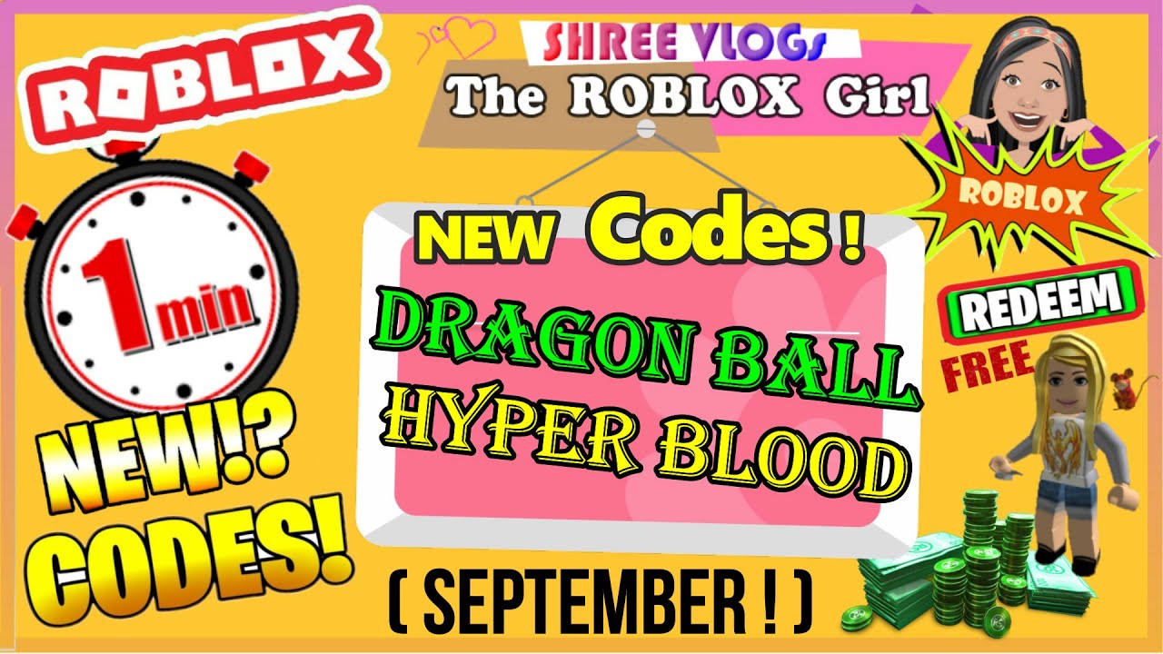 ⏱️🐲 ROBLOX Dragon Ball Hyper blood codes 💥🎮 in ⏱️ 60 Seconds! latest codes September 2020 - YouTube