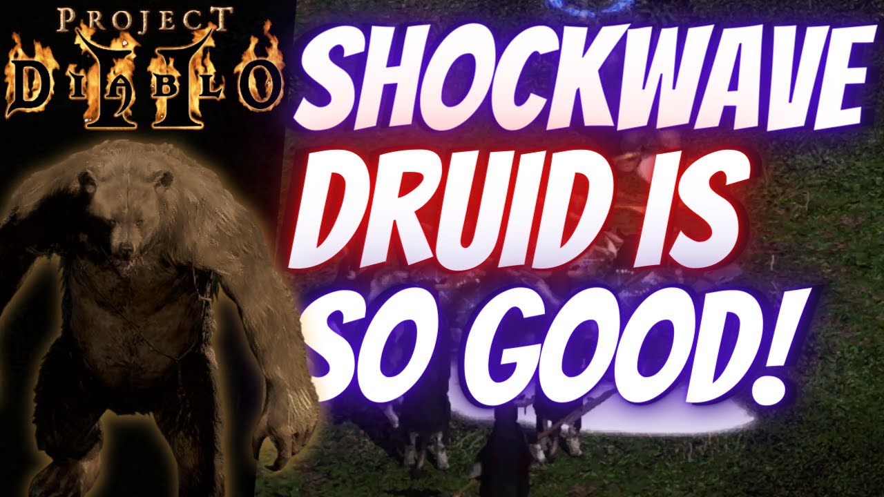 The Shockwave Druid Is Another INCREDIBLE Build In PD2 Season 5!