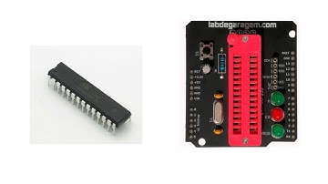 Tutorial: Gravando Bootloader do Arduino UNO (ATmega328P-PU) com o AVR Programmer Shield
