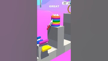 Slice It All Gameplay !!! Satisfying ASMR slicing game Level 360 #sliceltall #shorts