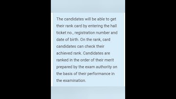 AP EAMCET RESULT| rank card |download instructions