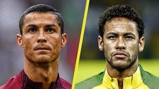 ronaldo vs neymar ● despacito vs rockabye 2017 hd