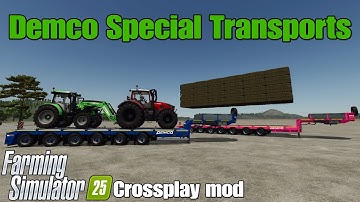 Demco Special Transports / FS25 crossplay-mod