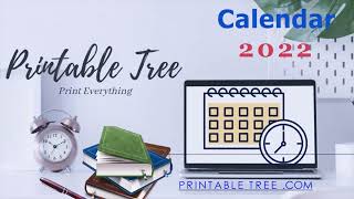 Download Free 2022 - 2023 Printable Calendar Template PDF, Word ,Google Sheet , Excel Format