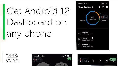 Get Android 12 Privacy Dashboard on any phone