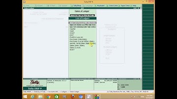 GST Entries - In Tally.ERP9 - By Amol Gulekar | in Hindi