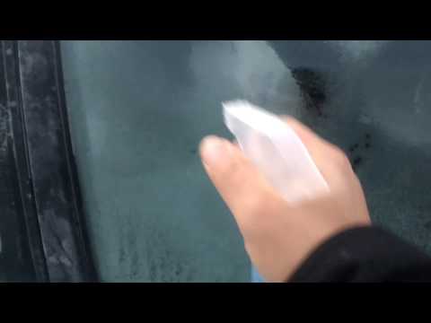 Video: Arabanızın camı donarsa ne yaparsınız?
