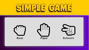 Web Development Tutorial - JavaScript, HTML, CSS - Rock Paper Scissors Game | step by step tutorial