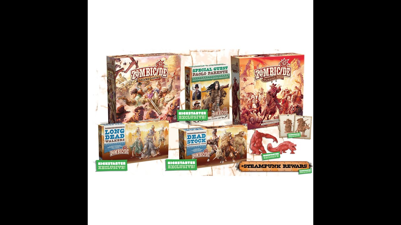 Zombicide: Undead Or Alive Steampunk Pledge Bundle (Kickstarter Special)