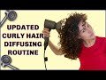 HOW I DIFFUSE MY CURLY HAIR | The Glam Belle