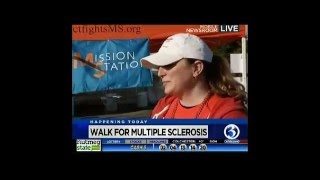 2015 Walk MS on WFSB Eyewitness News 8 am