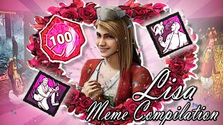 I Reached P100 as Lisa Garland! (highlights and funny moments) | Dead By Daylight