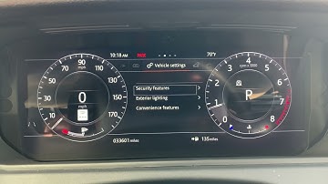 How to disable reverse dip mirror on range rovers