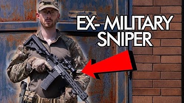 Airsoft Sniper Tries “Normal” Rifle - NOVRITSCH SSR4