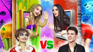 Vampire Couple vs Zombie Couple! Zombie Apocalypse in Real Life