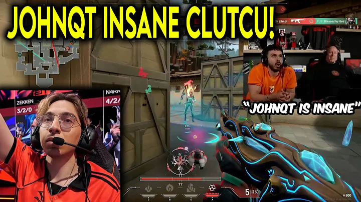 Tarik Reacts To Sen Johnqt Insane 1v3 CLUTCH Against FURIA In Sentinels Invitational