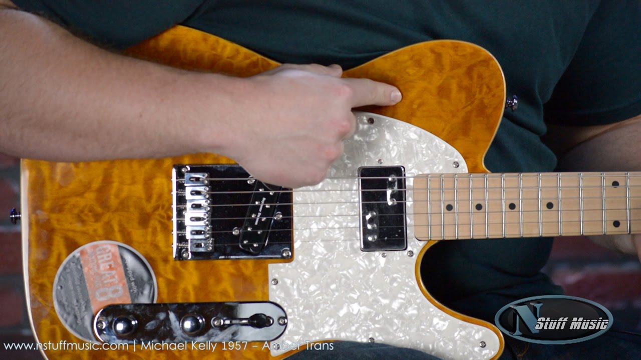 マイケルケリーギターズ　テレキャスター Michael Kelly Guitars ( マイケルケリーギターズ ) 1953 Blue Jean