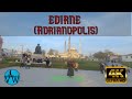 ⁴ᴷ⁵⁰ 🇹🇷 Walking Tour in Adrianopolis - Selimiye Mosque - Edirne