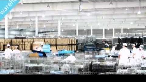 Quạt tiết kiệm năng lượng  sải cánh lớn, không gian rộng lớn (HVLS)