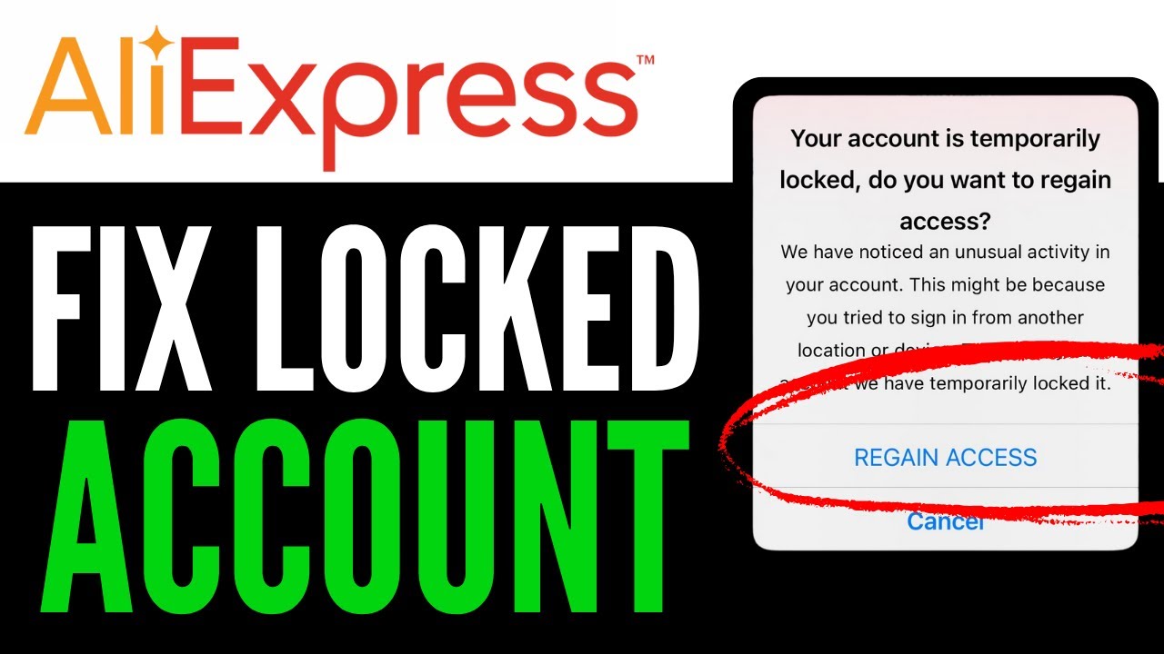 How to Fix AliExpress Locked Account (2025 UPDATE)