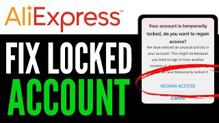 How to Fix AliExpress Locked Account (2025 UPDATE)